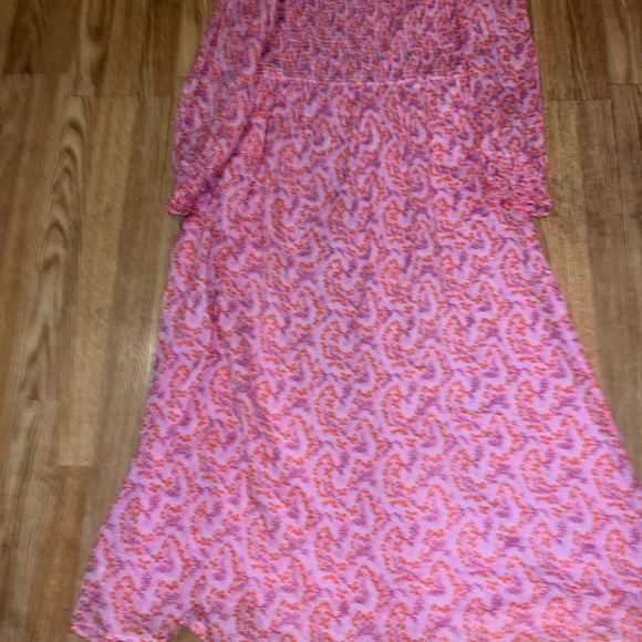 NWT BANJANAN FLICKER DRESS TWIST FLOWER PEONY Size XXL - Picture 8 of 9